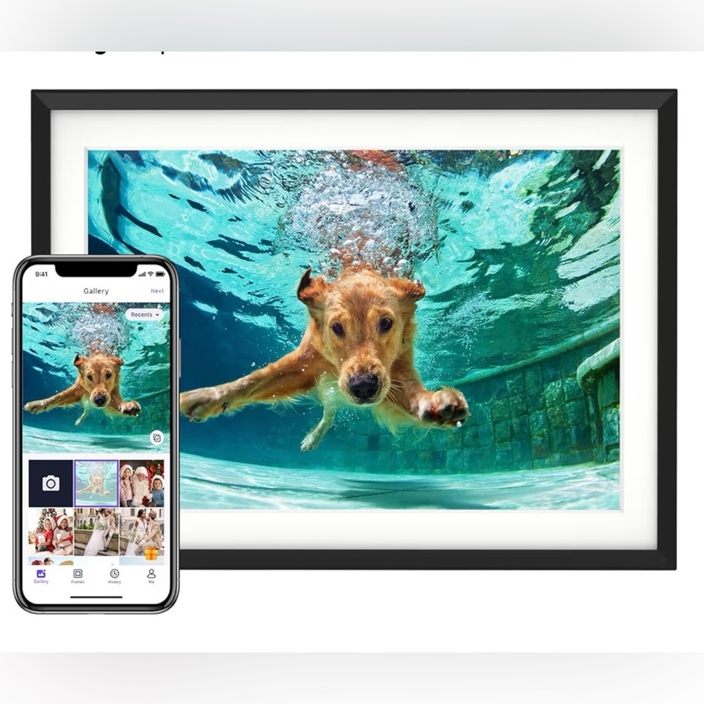 10.1'' Digital Picture Frame with 32GB Storage